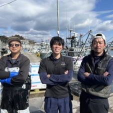 東北一小さい漁師町の七ヶ浜出荷船団の漁師